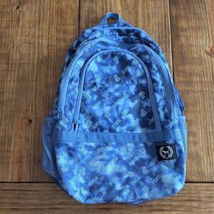 Victoria Secret PINK Collegiate Backpack Blue Tie Dye